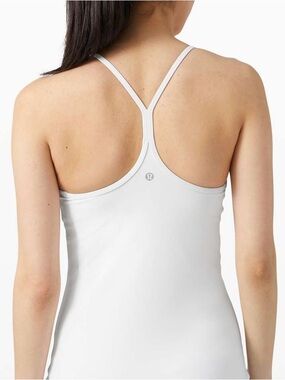 lululemon White flow Y tank